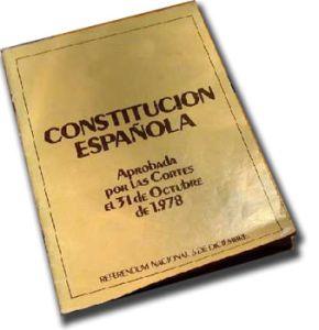 Texto legal fundamental en la democracia española